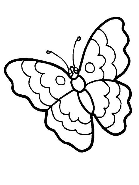 butterfly coloring pages clip art library