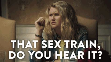 jillian bell sex train find and share on giphy