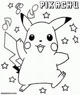 Coloring Pikachu Pages Pokemon Pop Star Print Cute Cool Printable Bubakids Color Kids Easy Drawing Cartoon Book Ash Everfreecoloring Size sketch template