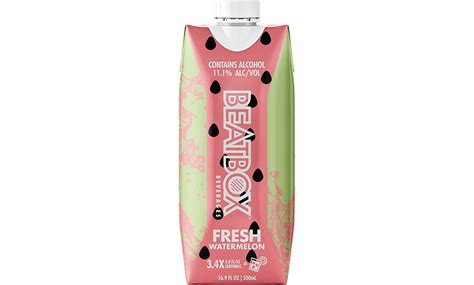 beatbox beverages adds fresh watermelon flavor  party punches