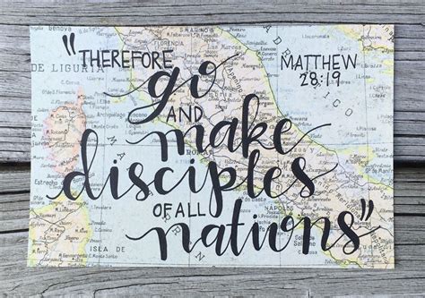 disciples   nations matthew   south strand community