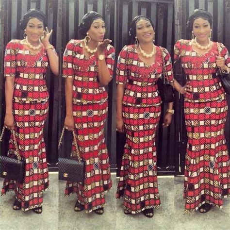 actress oge okoye looks fabulous steps out in ankara outfit celebrities nigeria