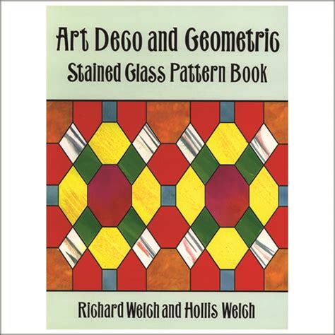 Art Deco And Geometric Stained Glass Pattern Book Franklin Art Glass