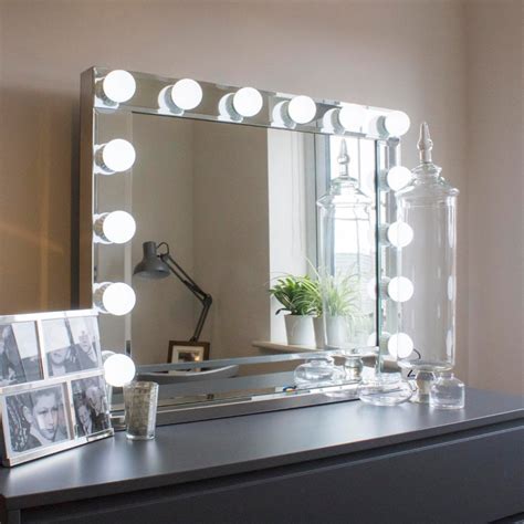 clara hollywood vanity mirror  lights  home comforts