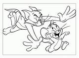 Coloring Jerry Tom Book Pages Library Clipart sketch template