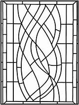 Stained Glass Coloring Deco Madrid Pages Vitraux Age Adults Spotted Created Hotel sketch template