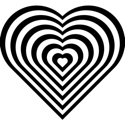 geometric zebra heart  binary    favorite   zebra