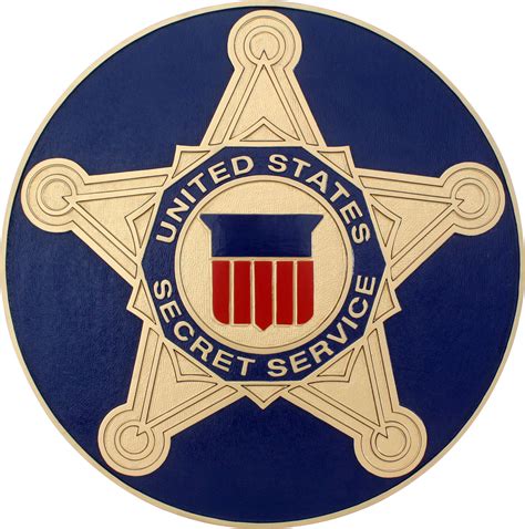 secret service plaque