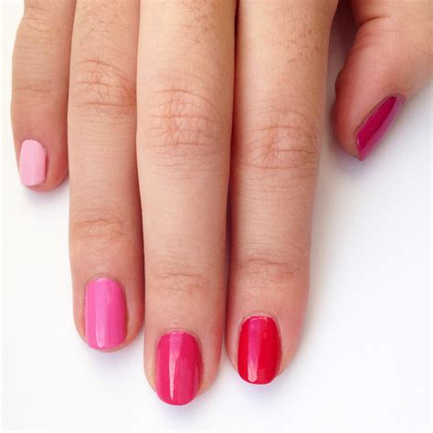 diy pink ombre nail art popsugar beauty