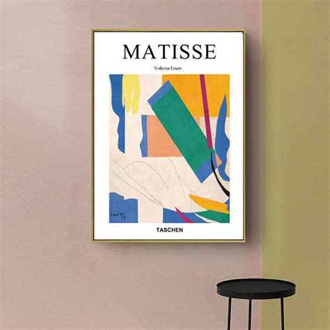 wall art abstract colour  henri matisse poster prints canvas