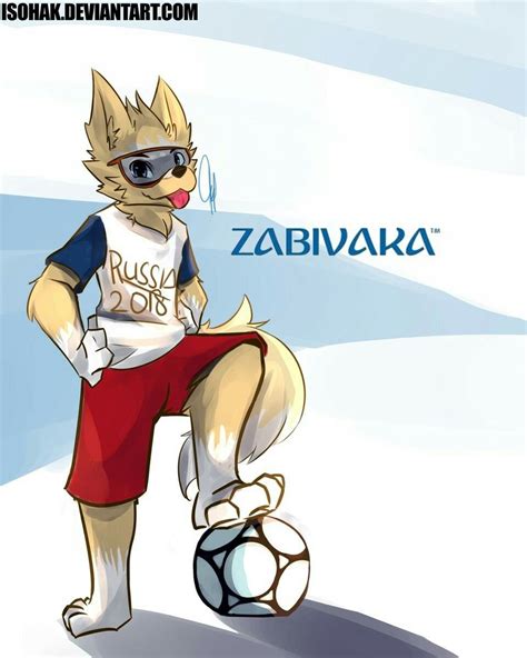 pin de hernan tobar en zabivaka fifa 2018 zabivaka arte de furry y dibujos