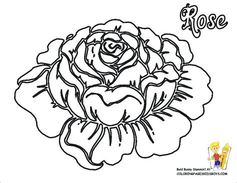flower coloring pages  print  getcoloringscom  printable