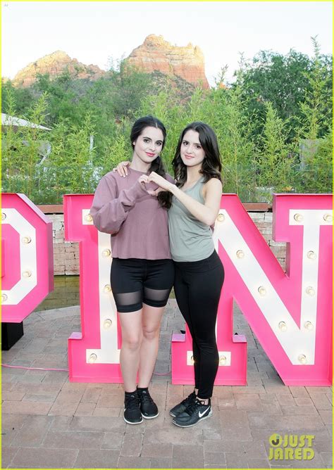 Laura And Vanessa Marano Unplug At Victoria S Secret Pink Grl Pwr Retreat