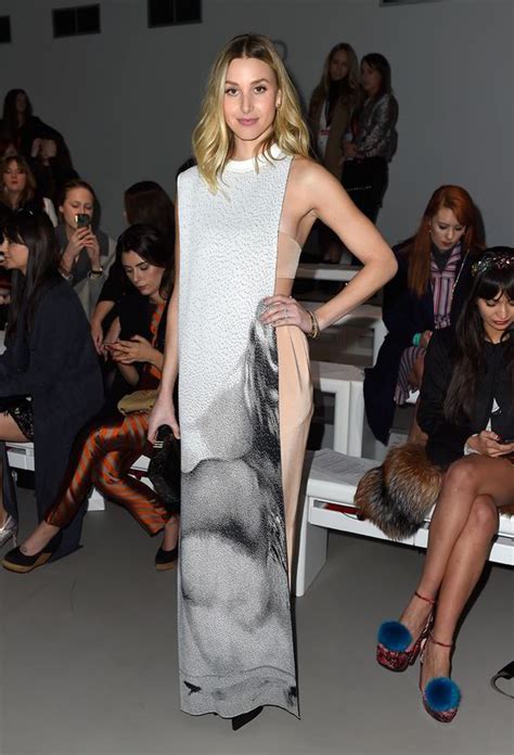 the hills star whitney port turns heads at london fashion week in nude