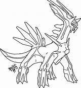 Palkia Dialga Pokémon Sketchite Divyajanani sketch template