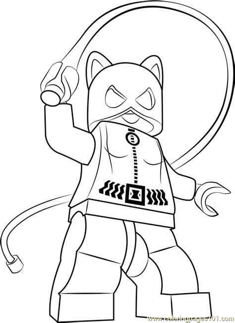 lego catwoman coloring page  kids  lego printable coloring