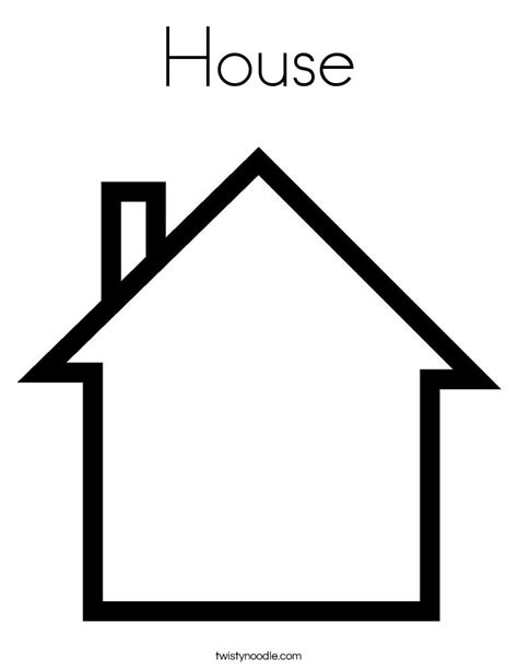 printable coloring pages house  lunawsome