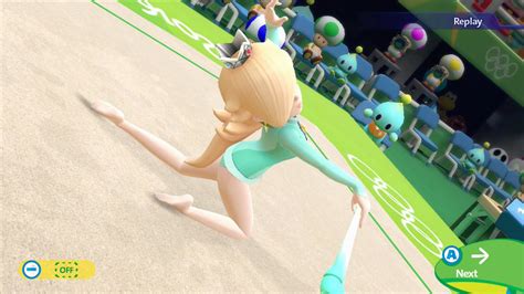 mario and sonic rio olympic games hot and sexy rosalina youtube