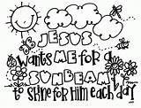 Coloring Pages Lds Clipart Sunbeam Light Confirmation Church Primary Clip Shine Printable Nursery Sacrament Jesus Cliparts Sunbeams Let Ctr Shield sketch template