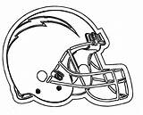 Chargers Coloring Pages Diego San Getdrawings sketch template