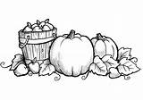 Coloring Fall Pages Printable Kids sketch template