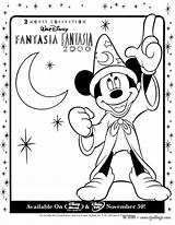 Mickey Coloring Mouse Fantasia Pages Magic Sorcerer Disney Para Print Colorear Imprimir Color Baby Template Hellokids Online sketch template