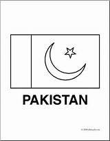 Pakistan Designlooter Flags sketch template