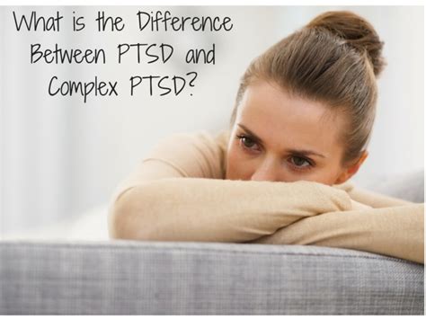what is the difference between ptsd and complex ptsd greenwood