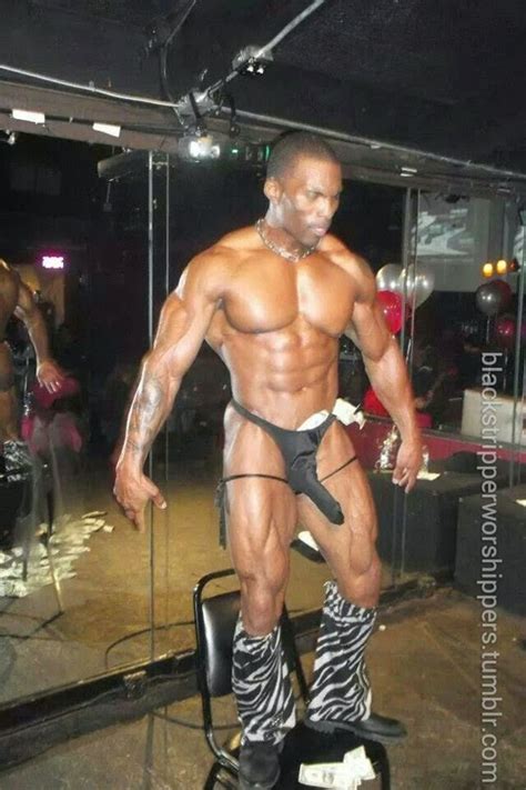 black male stripper bulge