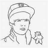 Justin Bieber Coloring Pages Handsome Colouring Man Printable Drawing Sketch Men Celebrity Activity Books Print Popular sketch template