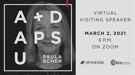 apsu visiting artist lecture series hosts world renowned graphic designer paula scher tuesday