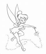 Tinkerbell Coloring Pages Disney Tattoo Tinker Bell Princess Drawing Printable Sheets Fairy Colouring 팅커벨 Print Drawings Wings Tattoos Visit Coloringfolder sketch template