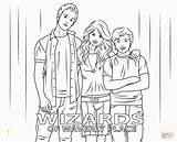 Wizards Waverly sketch template