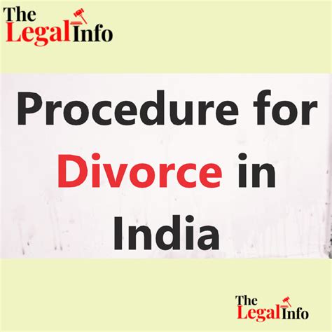 procedure  divorce  india archives  legal info