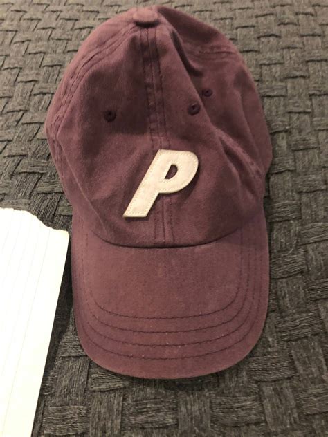 palace palace p panel purplecap hat grailed