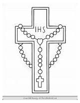 Rosary Thecatholickid Printables Cnt Mls sketch template