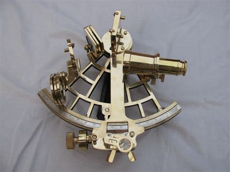 nautical maritime brass sextant~working marine sextant vintage collectible 9 ebay