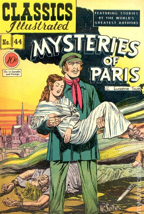 classics illustrated 044 mysteries of paris 1947 comic books