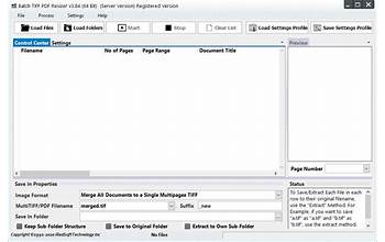 Batch TIFF & PDF Resizer screenshot #2