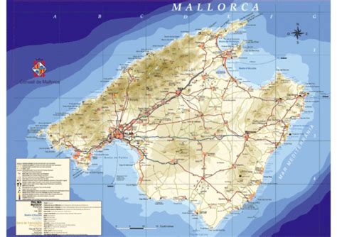 majorca island road map gifex