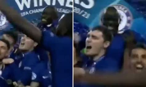 Kurt Zouma Lifted N Golo Kante Up So That Chelsea Star Could Be Spotted