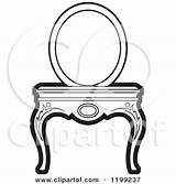 Vanity Clipart Display Clipground Cliparts sketch template