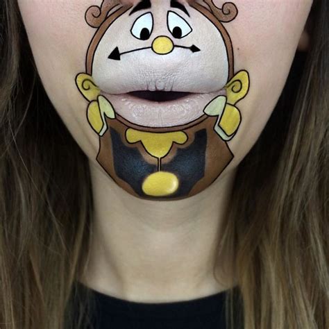Makeup Artist Turns Her Lips Into Pop Culture Characters