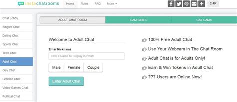 Instant Adult Chat Rooms Where You Can Video Chat Or