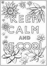 Coloring Pages Calm Cool Keep Colouring Calming Kids Adults Flowers Color Adult Print Just Justcolor Lotus Background Relaxation September Info sketch template