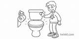 Flushing Potty Ks1 sketch template