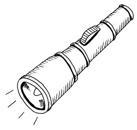 flashlight coloring pages  print coloring pages