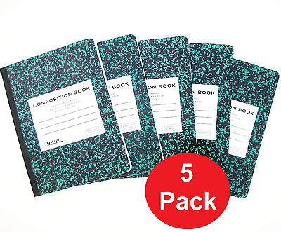 pk note books quadrille ruled quad ruled composition  pages