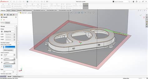 optimize 3d printing from solidworks with print3d