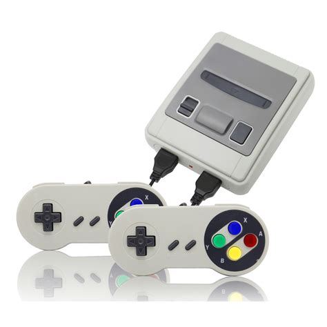 console super mini sfc mini video game retro  jogos classicos   controles bivolt shopee